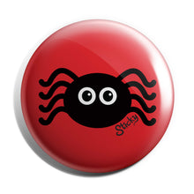 Load image into Gallery viewer, Sticky Spider 38mm Button Badge
