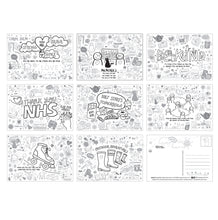 Load image into Gallery viewer, Our Lockdown Memories Set of 8 A5 Colouring In Postcards
